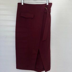F21 Contemporary, asymmetrical pencil skirt